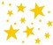 Star Wall Stencil | 117 by Designer Stencils | Outdoor Stencils | Reusable Art Craft Stencils for Painting on Walls, Canvas, Wood | Reusable Plastic Paint Stencil for Home Makeover | Easy to Use & Clean Art Stencil